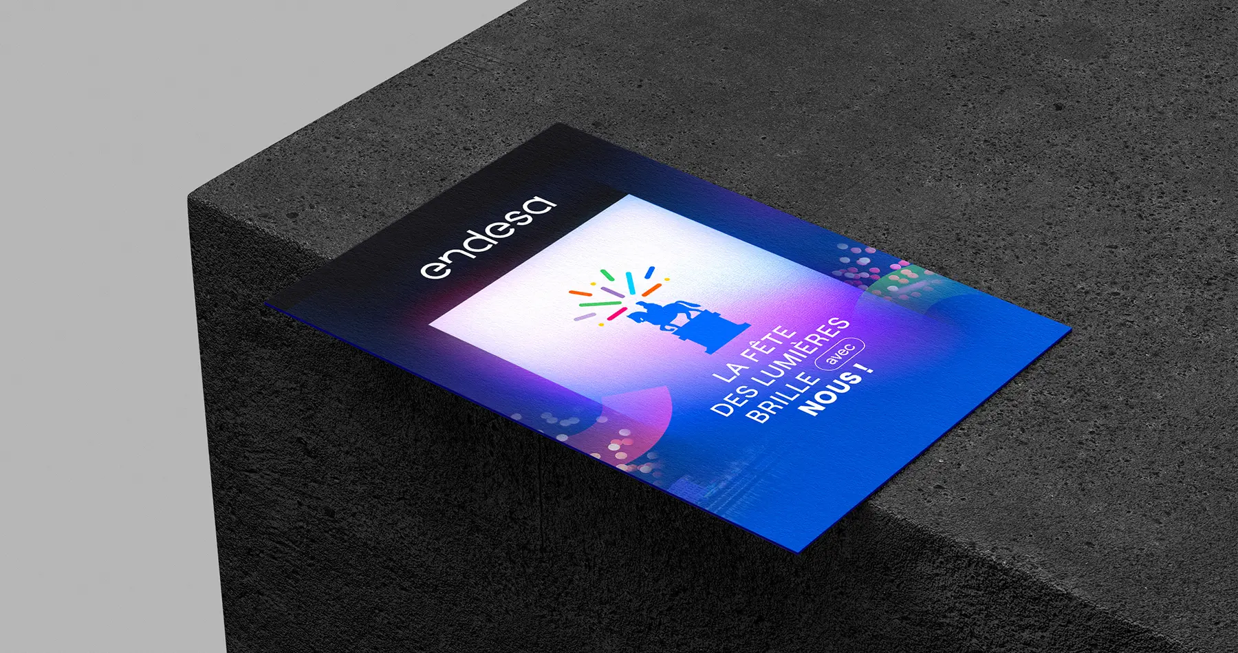 Endesa - Fêtes de Lumière - Flyer